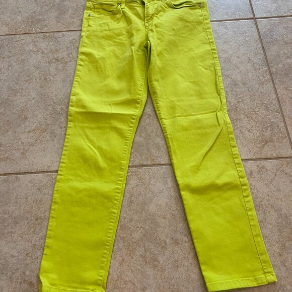 Lime Green Jeans